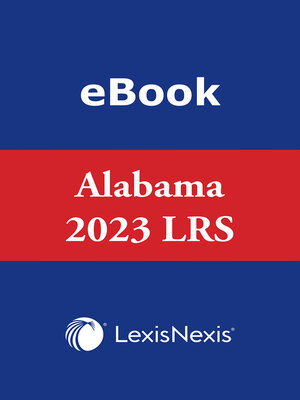 cover image of Annotated Code of Alabama